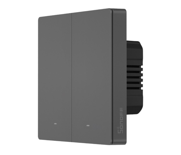 Sonoff Smart przełącznik ścienny WiFi M5 2C Szary (2-kanałowy) - 1489985 - zdjęcie 3